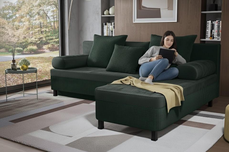 Coltar extensibil Delano, verde  4